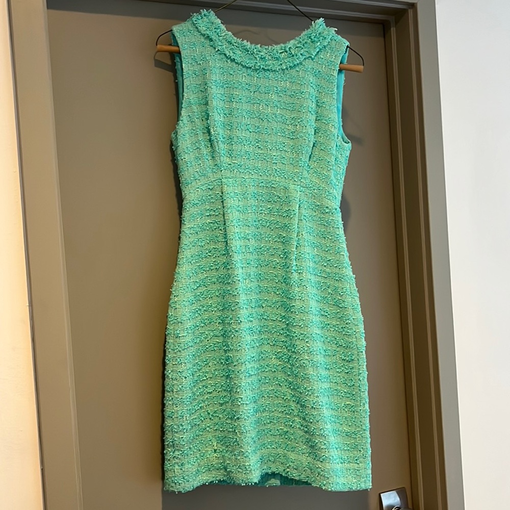 Kate Spade Fringe Neck Dress